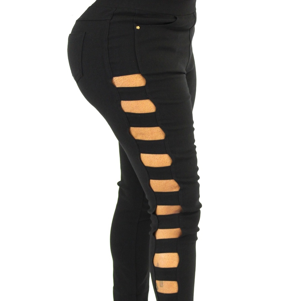 Open Side Peek a Boo Pants